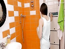 Sasha S Uralmasha Masturbating Inside The Shower