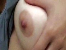 Girlfriend Plays With Her Boobies