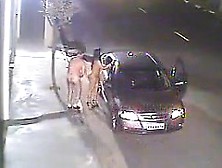 Couple Fucking Was Captured By Camcorder Within The Road