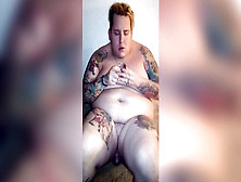 Molten Tattooed Chub Gets Poppered Up And Hoes Out On My Cock