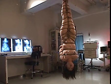 Drubbing A Japanese Nurse-Upside Down