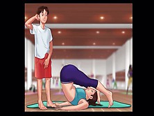 New Yoga Teacher (Summertime Saga Sex Scene)
