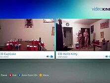 Strip Beer Pong With 2 Girls Recorded On Kinect