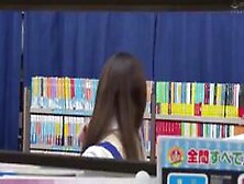 Beautiful Japanese Girl Bookstore Attendant Seduced And Fucked By Coworker Jav Porn