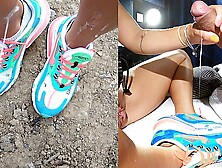Nike Sneakers Xxx With Ingenious Yummy Couple From Verified Amateurs