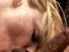 Nasty Curvaceous Blonde Lady Likes To Knock The Monstrous Tool
