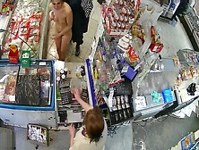 Girl Goes Naked Shopping