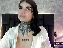 Pretty Skinny Small Tits Tattooed Latina Teen Show