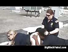 Chubby Female Cops Plowed By Black Dink