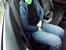 Masturbation Blameless Beauty Got On A In Uber,  Public Play With Twat
