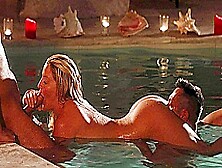 Sienna Day Enjoys A Threesome In A Heated Pool While At A Couples Retreat - Bang