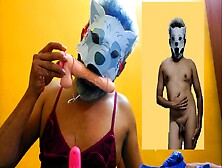 Slutty Sissy Fox Unboxing Her First Realistic Dildo And Starts Sucking It Deeply!