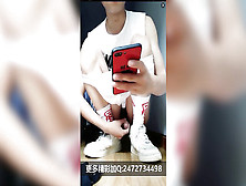 白背心白内裤小奶狗白袜长袜撸White Socks