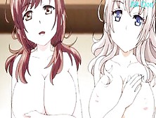 Two Busty Hentai Girls Love Cocks In Their Mouths And Pussies