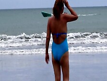 My Wifey On The Beach Likes First Time Sex With Her Best Friend's Hubby,  Real Cuck Boy