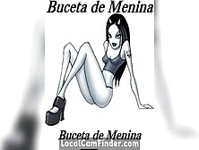 Morena Com Bela Bunda Masturbando O Cuzinho