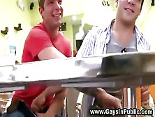 Amateur Gay Guys Play With Cocks In Public