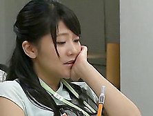 Japanese Hottie Agrees To Get Shagged Right There In The Office