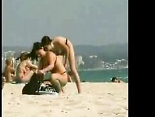 Lesbians On Public Beach Bvr