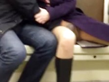 Drunk Woman Fingered In Subway