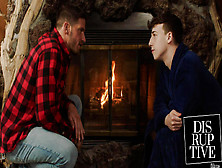 Hot Lumberjack Gives Curious Twink His First Bottom Experience