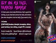 [Resident Evil] Lady Dimitrescu - Sit On My Face,  Vampire Mommy! | Erotic Audio Play By Oolay-Tiger