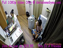 Jackies Banes Gets Yearly Physical From Nurse Lilith Rose Caught On Web Camera @ Girlsgonegynocom