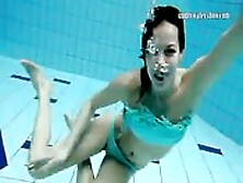 Slowmo Girl Gazel Podvodkova On Underwatershow