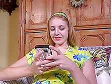 Unknown Video Resolution - Lena Anderson Messages Her Boyfriend For Fun - Porndig