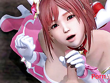 Dead Or Alive Honoka With Flawless Assets Romps