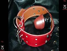 Intro-Spreadeagle Chained & Penis Gagged Slut Hard Whipping And Ass Hammering
