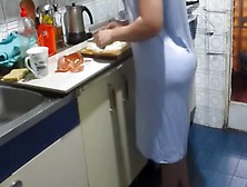 Mature Mom Without Panties,  Homemade,  Amateur