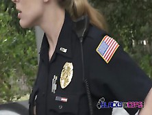 Horny Cops Want To Suck A Big Black Cock But It S Too Big That She Can T Eat It All.  Join Us.