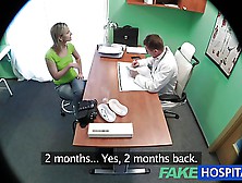 Fakehospital Stunning Blonde Wants Doctors Cock In Her