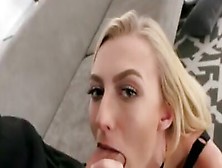 Athletic Blonde Plays With Sextoys
