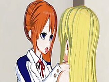 Magical Girl Lyrical Nanoha - Nanoha X Futa Fate 3D Hentai