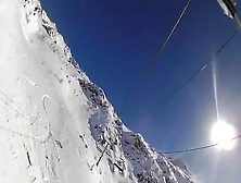 Ski Chairlift Wank And Cum