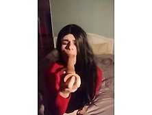 Young Sissy Dildo Anal Cum Four Times!!!