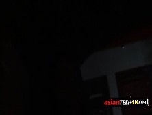Pov Sex With A Petite Asian Teen And A Horny Backpacker.