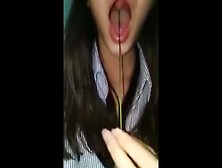 Chinese Girl Uvula