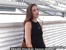 Czech Babe Cheating Bf In Public