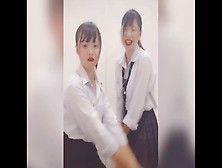 Japanese School Girl Twerk Dance 【Tiktok】Jc Jk 2