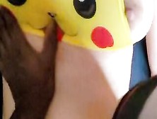 Sexy French Cunt With Mouth With Pikachu Cosplay Gets Fucked