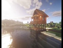 How To Build A Easy Beach House In Minecraft (Tutorial)