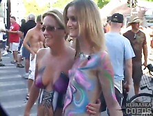 Big Tits On Party Girls In New Orleans