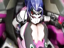 Compilation Of Breathtaking 3D Hotties From Overwatch Having Their Holes Ravaged