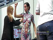 Naked Body Painting Color