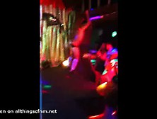 Hot Latina Sucks Off Gogo Boy Twice Onstage. Mp4