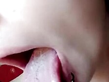 Hot Mouth Sexy Long Tongue