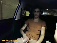 Twink On Car Helping Blowjob Fucking On Cam